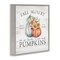 Stupell Industries Fall Country Market Pumpkins Framed Giclee Art